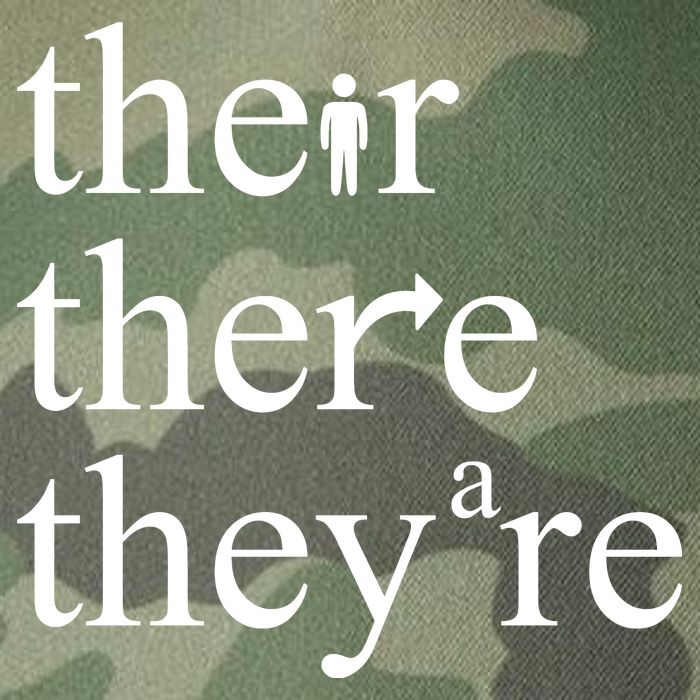 There Their They're Funny Grammar Legacy Tie Dye Trucker Hat