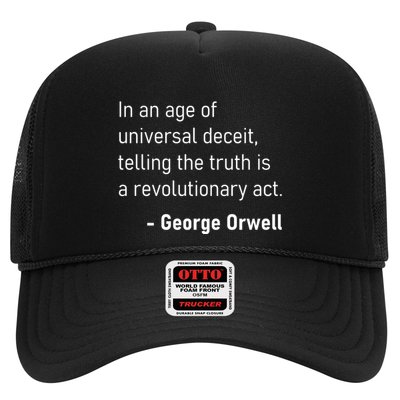 Telling The Truth Is A Revolutionary Act Trucker Hat