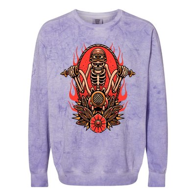 Tattoo Tattooing Tribal Symbol Artist Colorblast Crewneck Sweatshirt