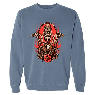 Tattoo Tattooing Tribal Symbol Artist Garment-Dyed Sweatshirt