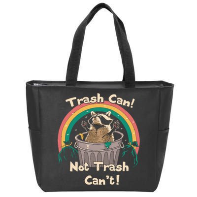 Trash Talker Trash Can Not Trash Can Zip Tote Bag