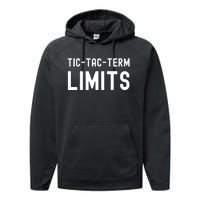 Tic Tac Term Limits Performance Fleece Hoodie