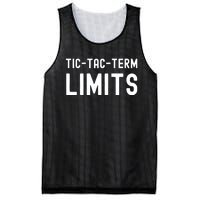 Tic Tac Term Limits Mesh Reversible Basketball Jersey Tank