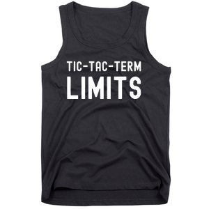 Tic Tac Term Limits Tank Top