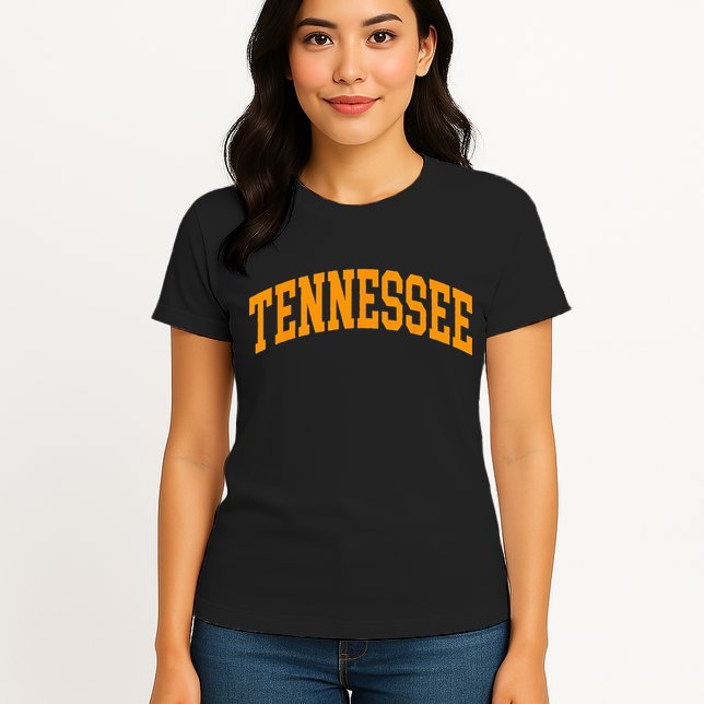 Tennessee TN Throwback Classic Design Womens T-Shirt