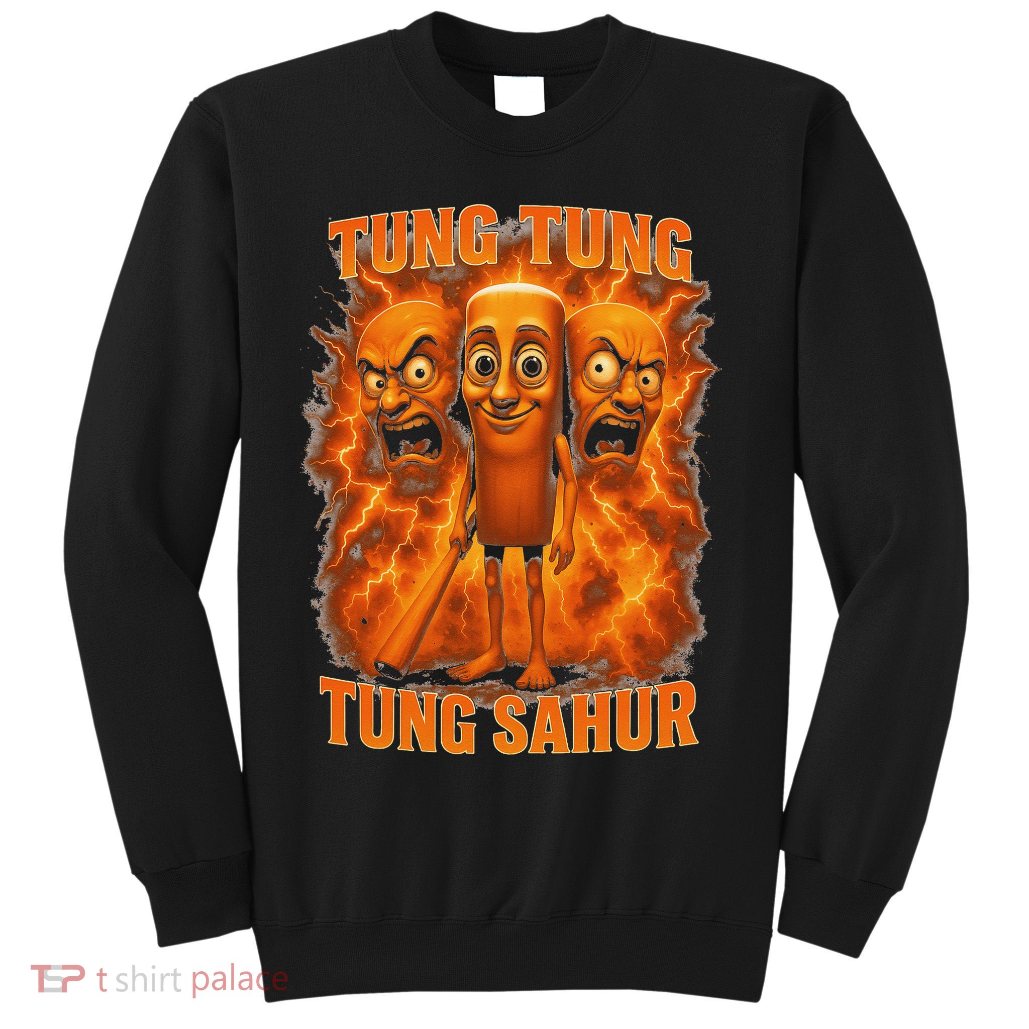 Tung Tung Tung Sahur Italian Brainrot Meme Bootleg Gift Sweatshirt