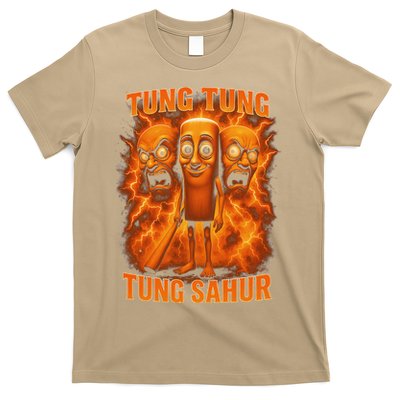 Tung Tung Tung Sahur Italian Brainrot Meme Bootleg Gift T-Shirt