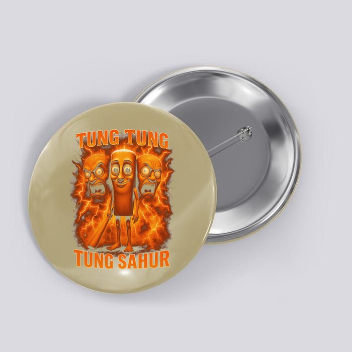 Tung Tung Tung Sahur Italian Brainrot Meme Bootleg Gift Button