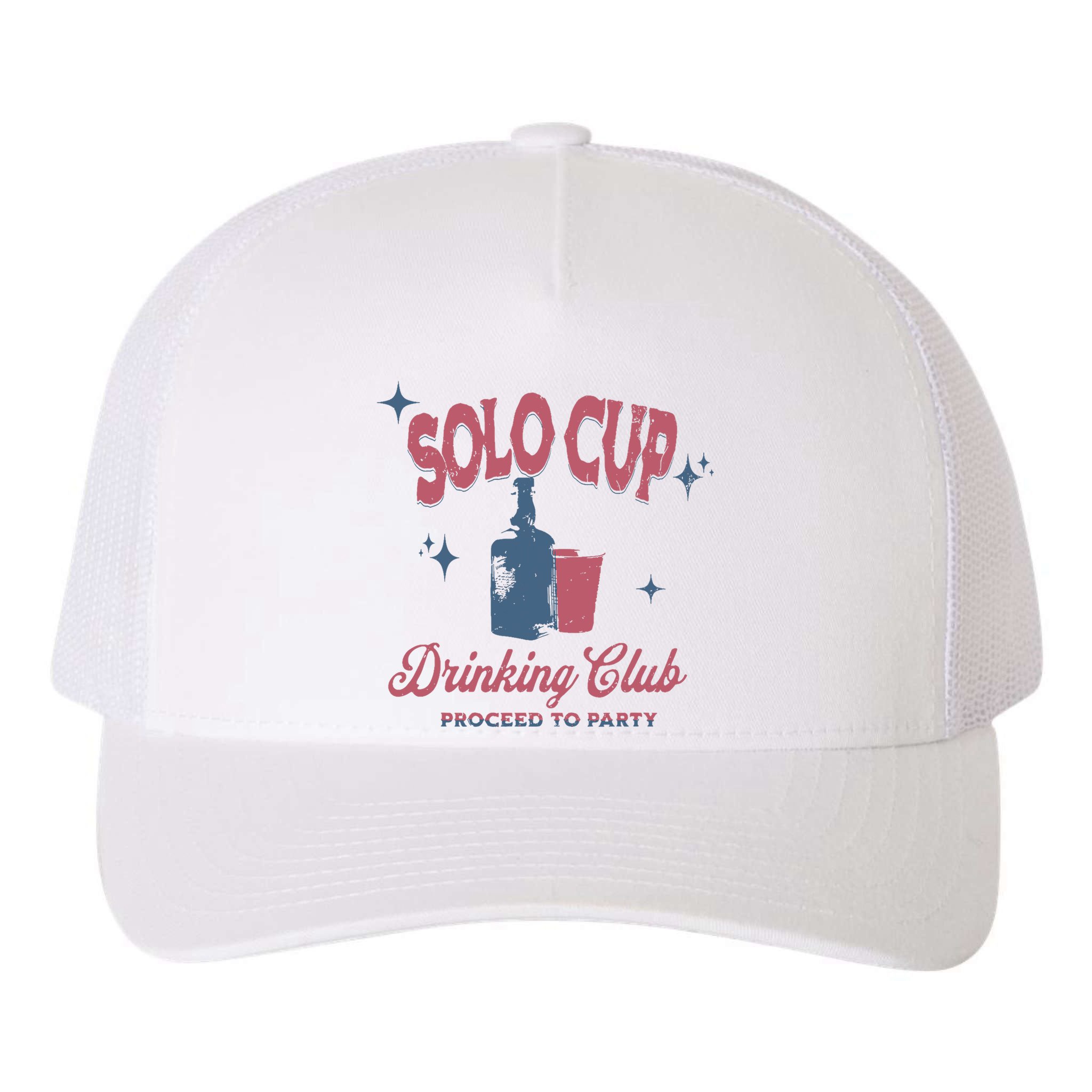 Toby Team Toby Solo Club Drinking Club Yupoong Adult 5-Panel Trucker Hat