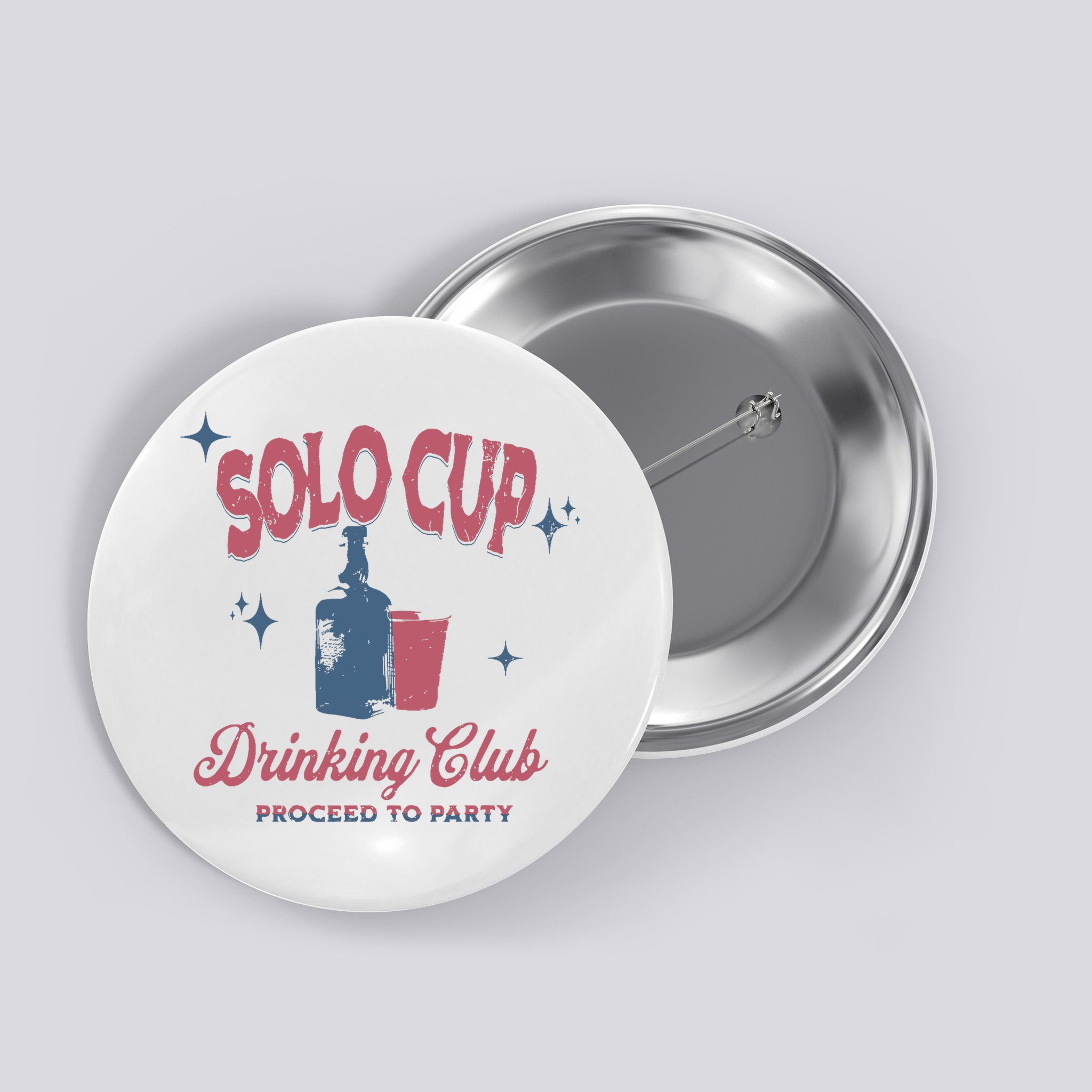 Toby Team Toby Solo Club Drinking Club Button