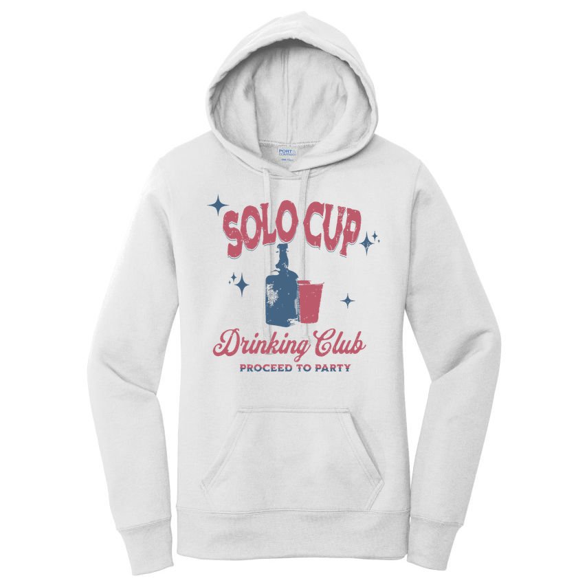 Toby Team Toby Solo Club Drinking Club Women's Pullover Hoodie