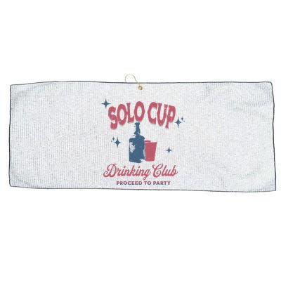 Toby Team Toby Solo Club Drinking Club Large Microfiber Waffle Golf Towel