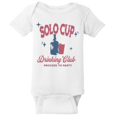 Toby Team Toby Solo Club Drinking Club Baby Bodysuit