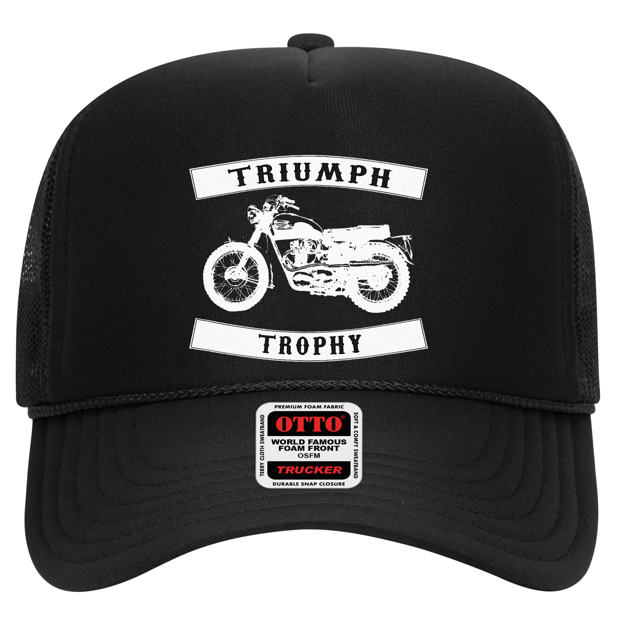 Triumph Tr6 Trophy Classic Motor Cycle Hat