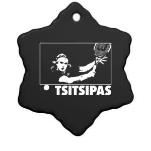 Tsitsipas Tennis Ceramic Star Ornament