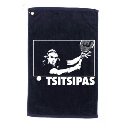 Tsitsipas Tennis Platinum Collection Golf Towel