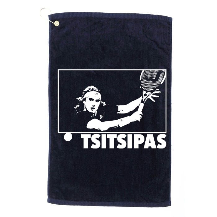 Tsitsipas Tennis Platinum Collection Golf Towel