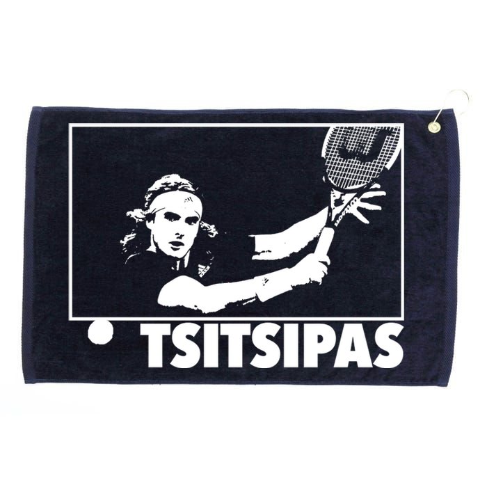 Tsitsipas Tennis Grommeted Golf Towel