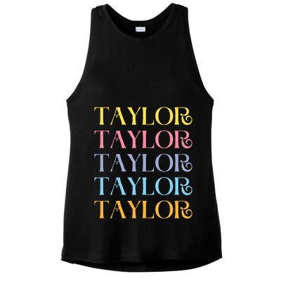 Team T.aylor Ladies PosiCharge Tri-Blend Wicking Tank