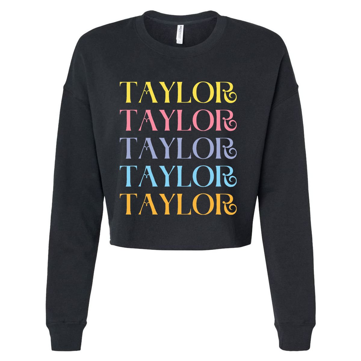 Team T.aylor Cropped Pullover Crew