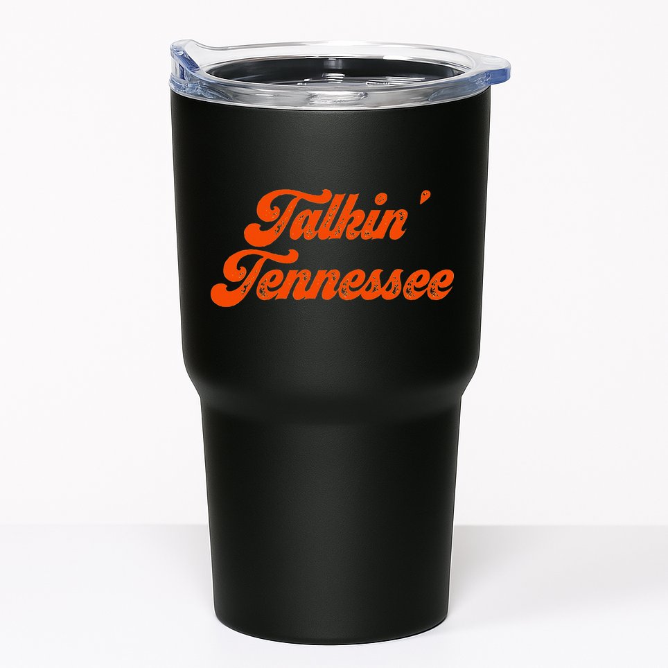 Talkin Tennessee Talking Tennessee Tn Orange Outfits Tumbler