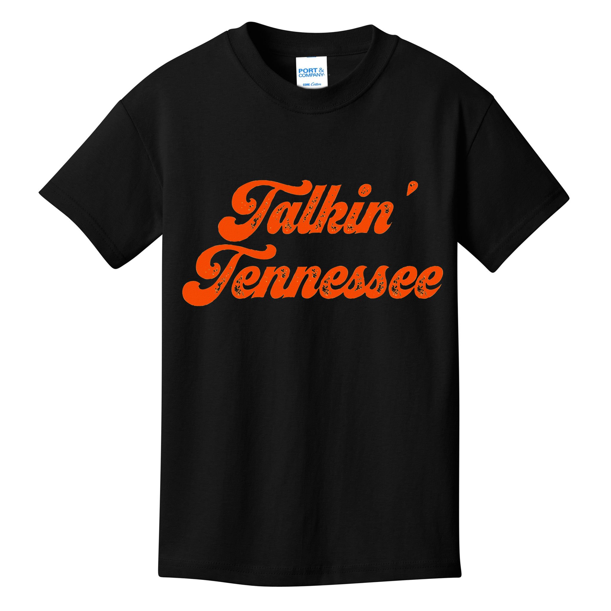 Talkin Tennessee Talking Tennessee Tn Orange Outfits Kids T-Shirt