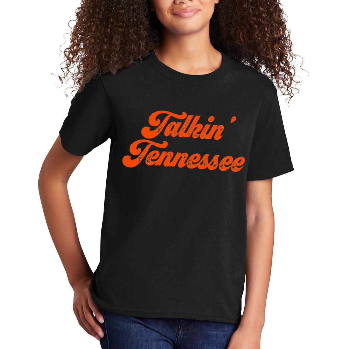 Talkin Tennessee Talking Tennessee Tn Orange Outfits Kids T-Shirt