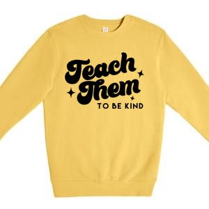 Team Them To Be Kind Premium Crewneck Sweatshirt