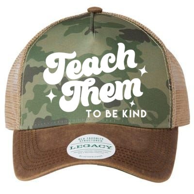 Team Them To Be Kind Legacy Tie Dye Trucker Hat