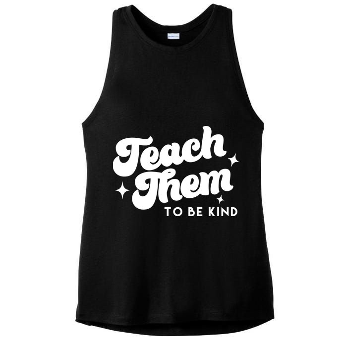 Team Them To Be Kind Ladies PosiCharge Tri-Blend Wicking Tank
