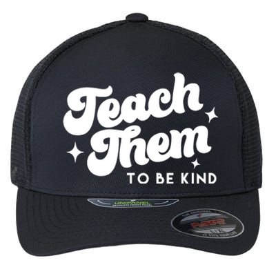 Team Them To Be Kind Flexfit Unipanel Trucker Cap