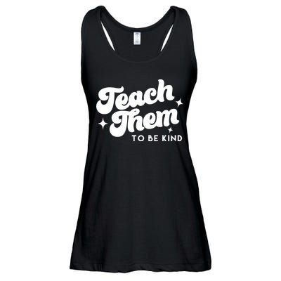 Team Them To Be Kind Ladies Essential Flowy Tank