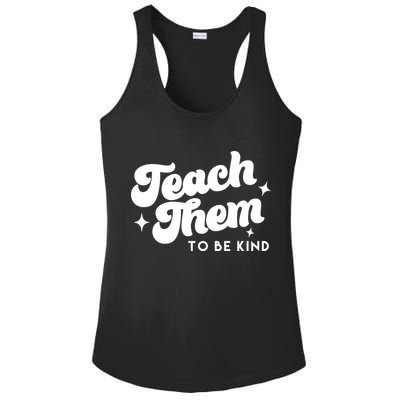 Team Them To Be Kind Ladies PosiCharge Competitor Racerback Tank