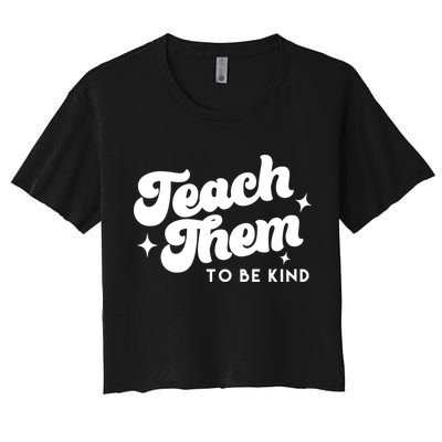 Team Them To Be Kind Crop Top
