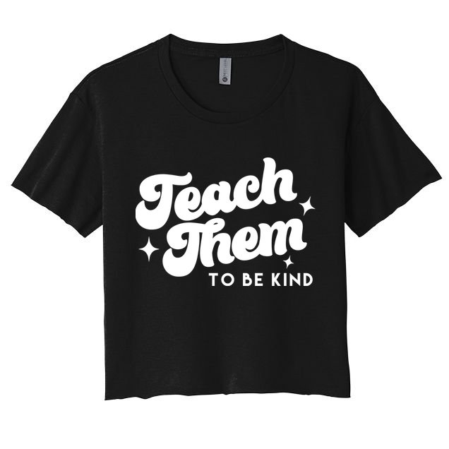 Team Them To Be Kind Crop Top