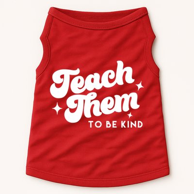 Team Them To Be Kind Doggie Tank