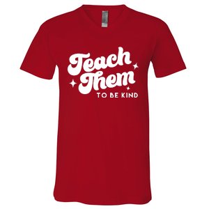 Team Them To Be Kind V-Neck T-Shirt