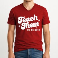 Team Them To Be Kind V-Neck T-Shirt
