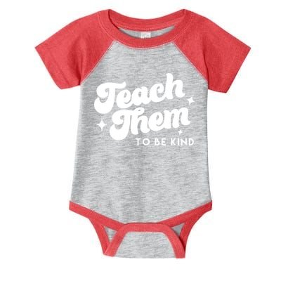 Team Them To Be Kind Infant Baby Jersey Bodysuit