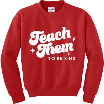 Team Them To Be Kind Kids Sweatshirt