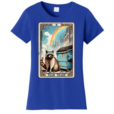 Team Trash Tarot Card Mystic Raccoon Women's T-Shirt