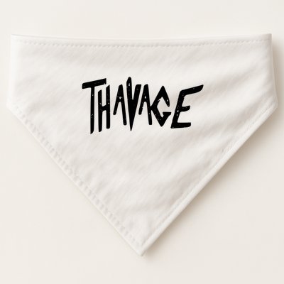 Throwback Thavage USA-Made Doggie Bandana