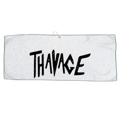 Throwback Thavage Large Microfiber Waffle Golf Towel