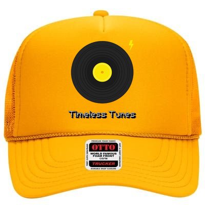 Timeless Tunes High Crown Mesh Back Trucker Hat