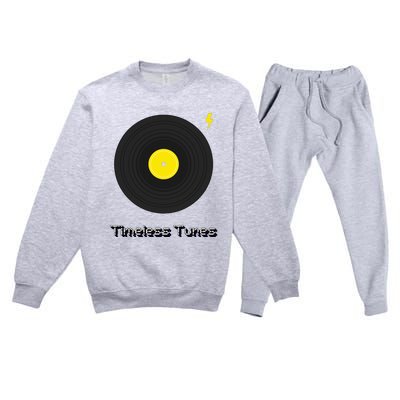 Timeless Tunes Premium Crewneck Sweatsuit Set