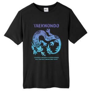 Taekwondo TKD Tae Kwon Do Dragon Art Martial Arts Graphic Tall Fusion ChromaSoft Performance T-Shirt