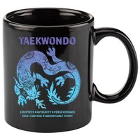 Taekwondo TKD Tae Kwon Do Dragon Art Martial Arts Graphic 11oz C Handle Ceramic Mug