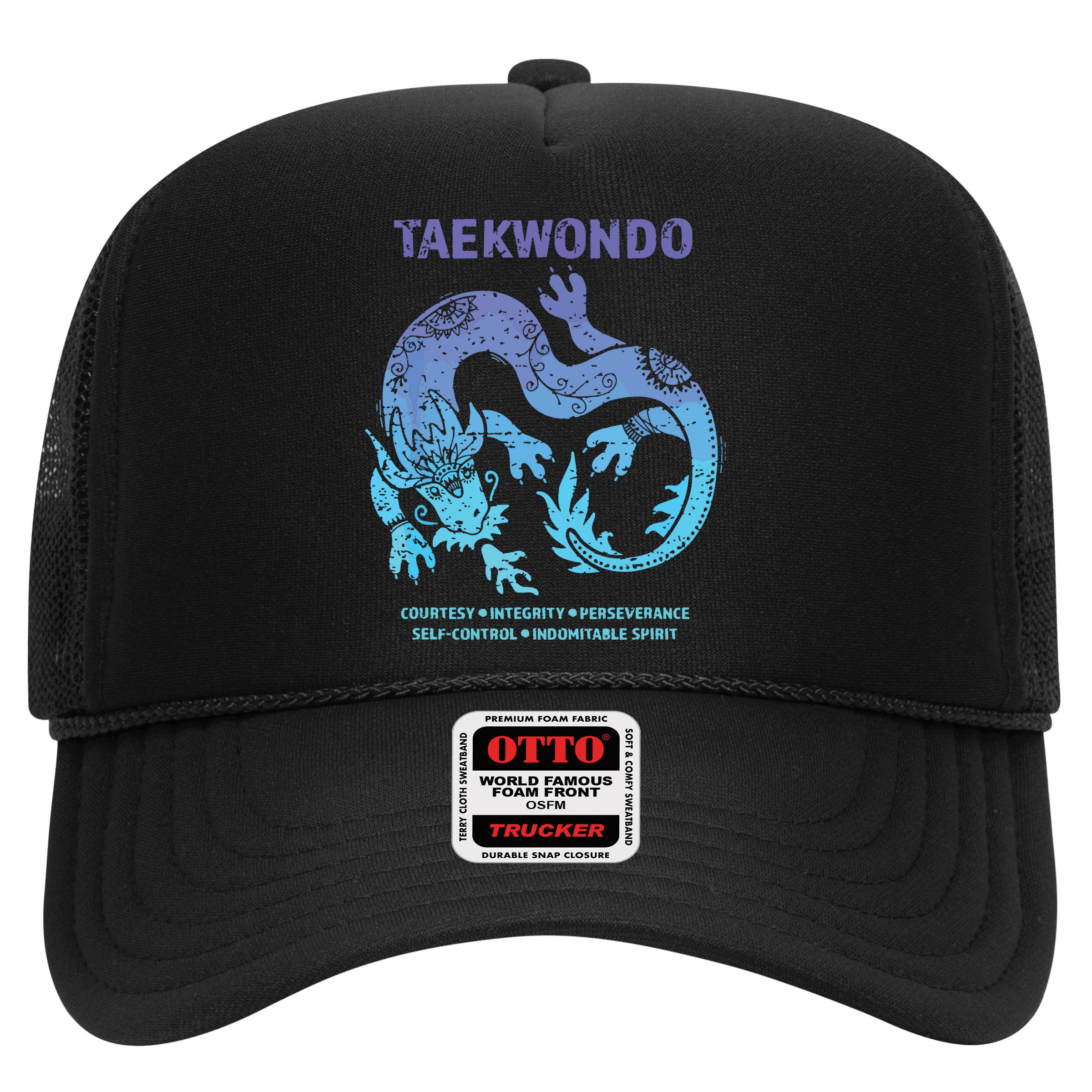 Taekwondo TKD Tae Kwon Do Dragon Art Martial Arts Graphic Hat