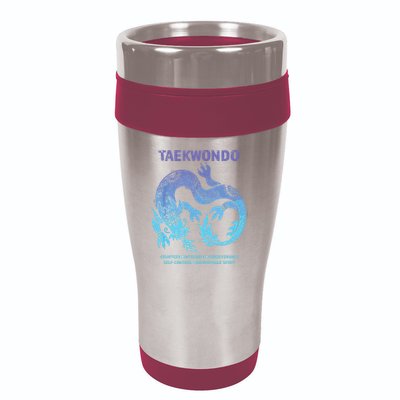 Taekwondo TKD Tae Kwon Do Dragon Art Martial Arts Graphic 16oz Travel Tumbler