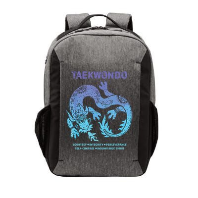 Taekwondo TKD Tae Kwon Do Dragon Art Martial Arts Graphic Vector Backpack